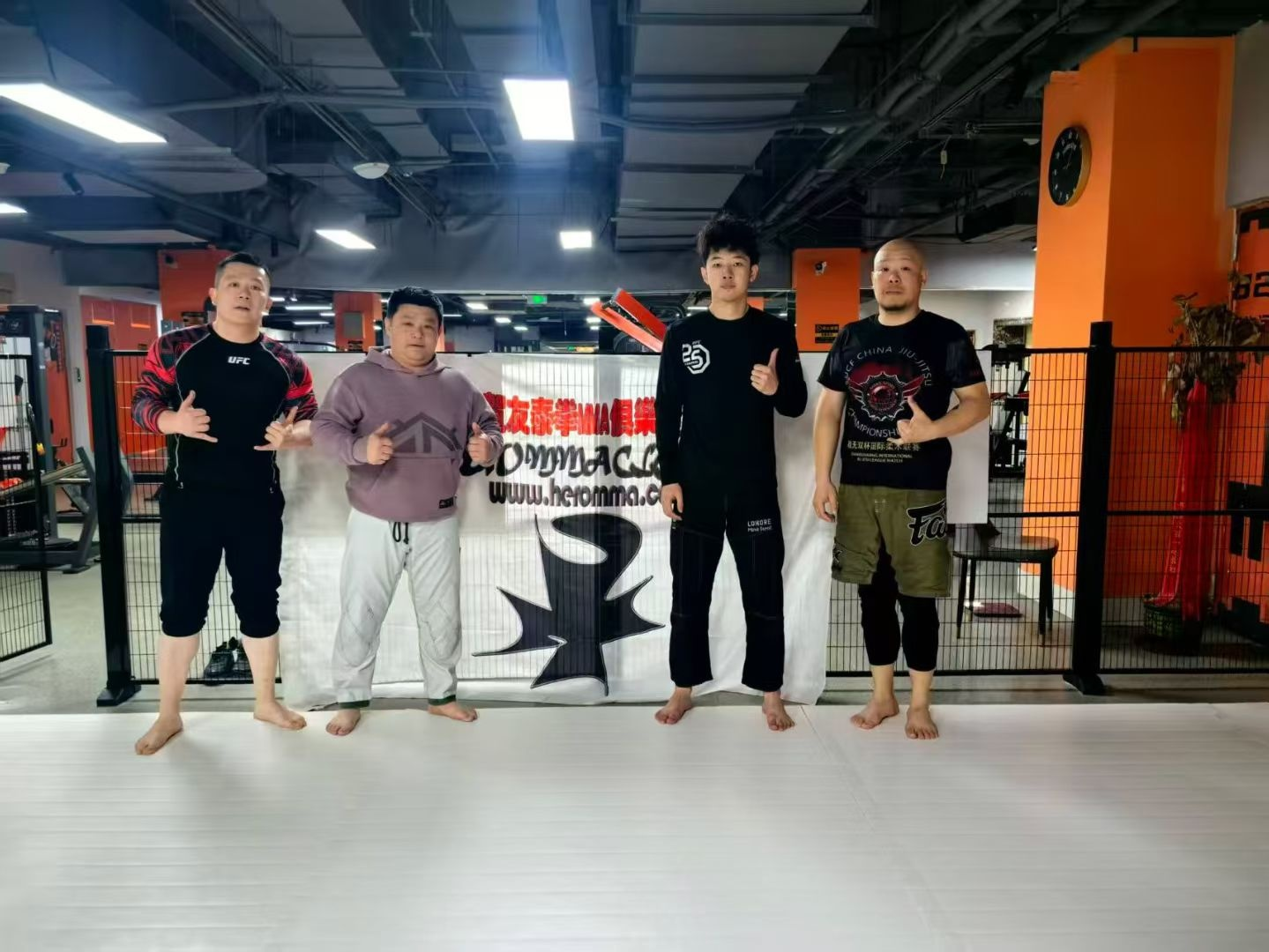 勇士馆学员合影